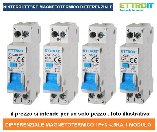 Interruttore magnetotermico - interruttore,
